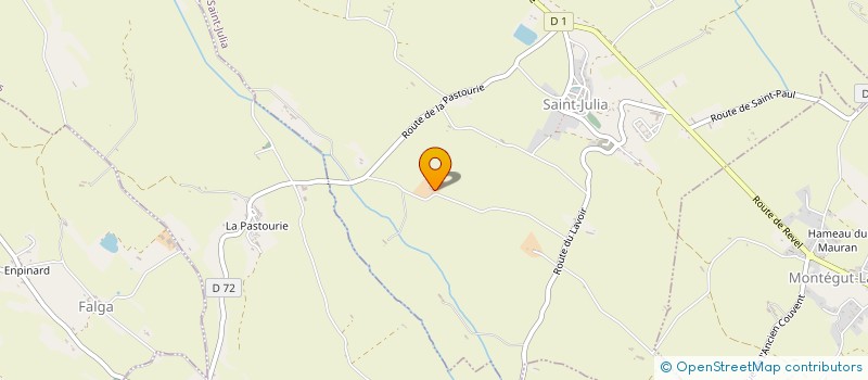 localisation de l'entreprise MAGDAV  ST FELIX LAURAGAIS