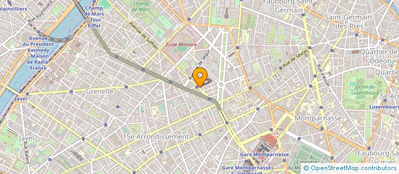 localisation de l'entreprise MAGDELEINE PILLU  PARIS