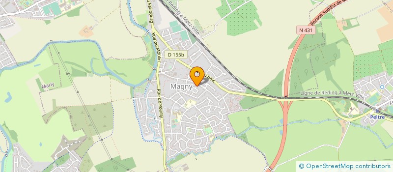 localisation de l'entreprise MAGDIS à METZ