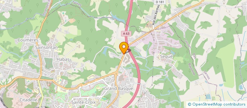 localisation de l'entreprise MAGDO à BAYONNE