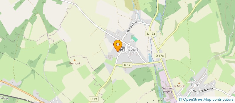 localisation de l'entreprise MAGE  MESSINCOURT