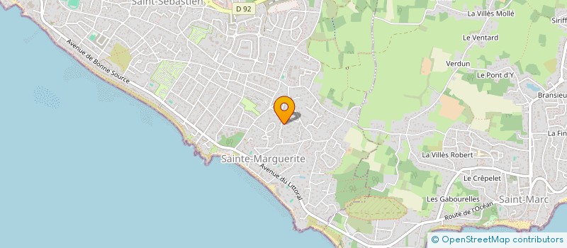 localisation de l'entreprise MAGE  PORNICHET