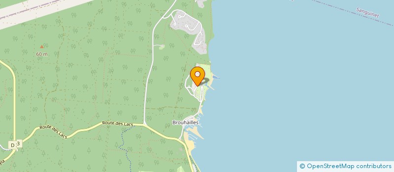 localisation de l'entreprise MAGE  BISCARROSSE