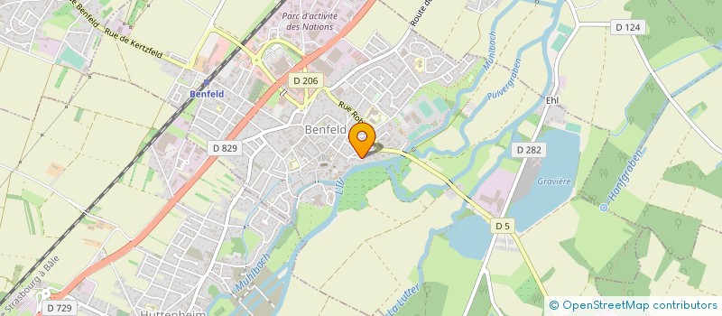 localisation de l'entreprise MAGEC EUROPE à STRASBOURG