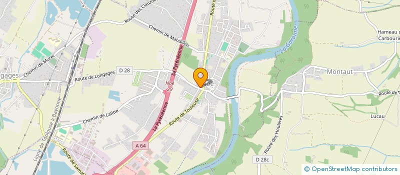 localisation de l'entreprise MAGECEL  NOE