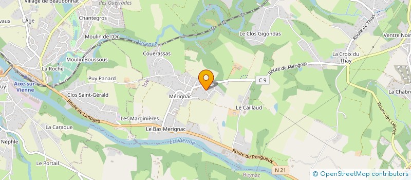localisation de l'entreprise MAGECIA à ISLE