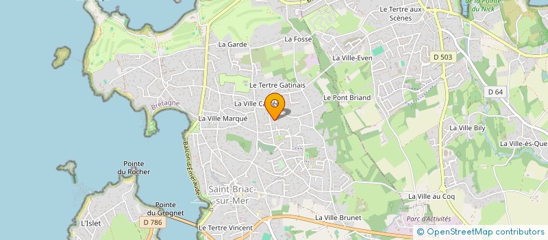 localisation de l'entreprise MAGECO  SAINT-BRIAC-SUR-MER