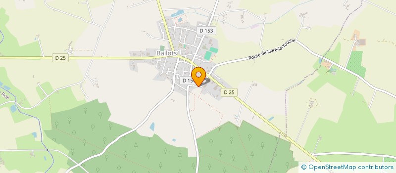 localisation de l'entreprise MAGEDA  BALLOTS