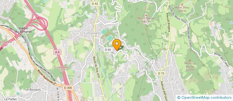 localisation de l'entreprise MAGEET  SAINT-CYR-AU-MONT-D'OR