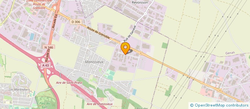 localisation de l'entreprise MAGELEC  SAINT-PRIEST