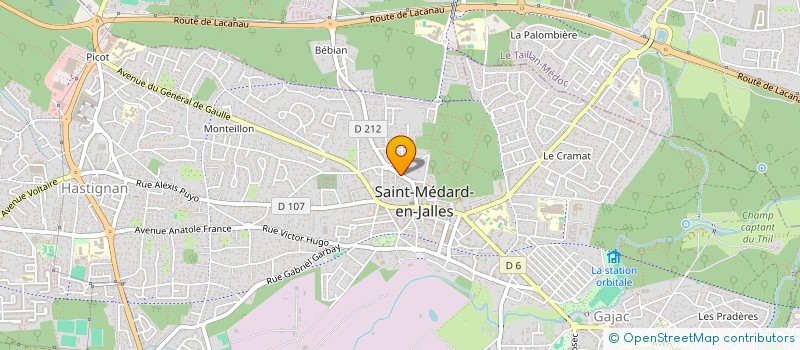 localisation de l'entreprise MAGELIX  SAINT-MEDARD-EN-JALLES