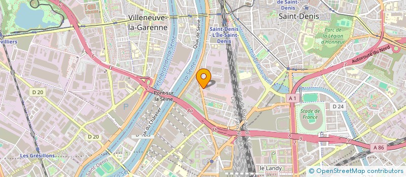 localisation de l'entreprise MAGELLAN à SAINT-DENIS