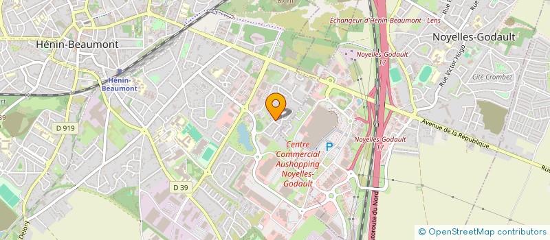 localisation de l'entreprise MAGELLAN à HENIN-BEAUMONT