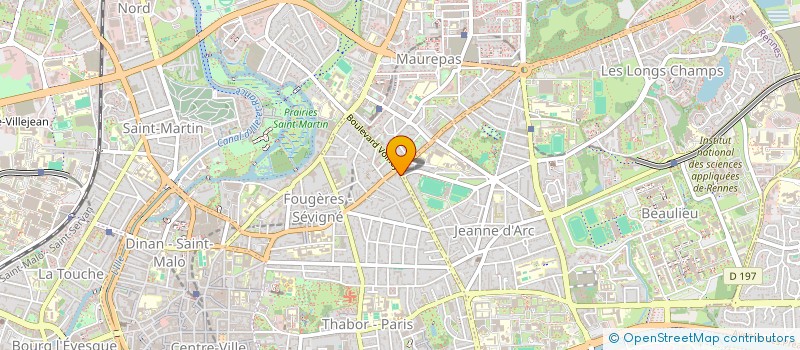 localisation de l'entreprise MAGELLAN  RENNES