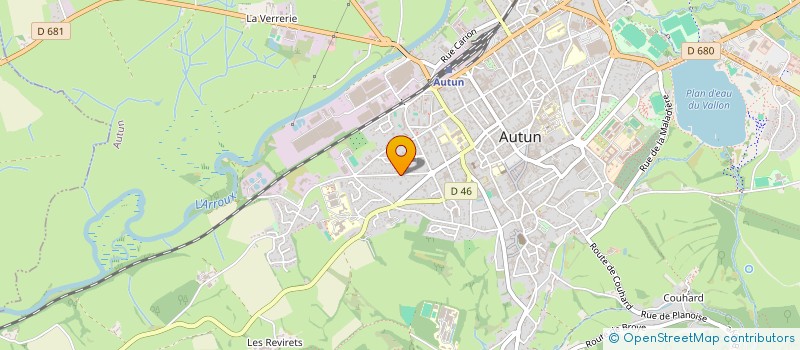 localisation de l'entreprise MAGELLAN à AUTUN
