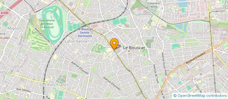 localisation de l'entreprise MAGELLAN à LE BOUSCAT
