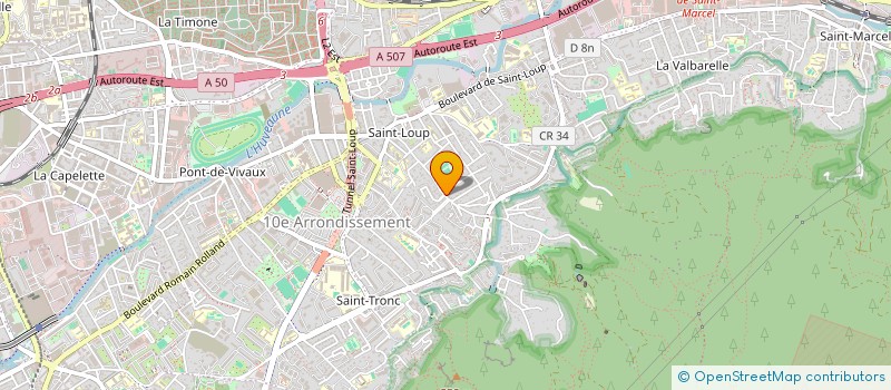 localisation de l'entreprise MAGELLAN  MARSEILLE