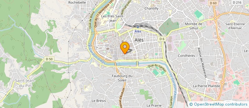 localisation de l'entreprise MAGELLAN FORMATION à ALES