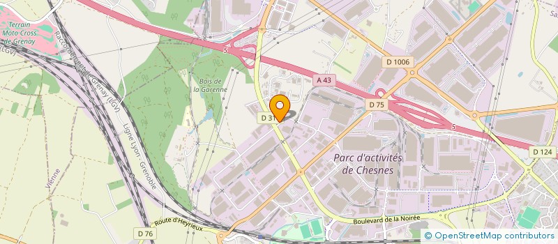 localisation de l'entreprise MAGELLAN GROUP INVEST à SAINT-QUENTIN-FALLAVIER