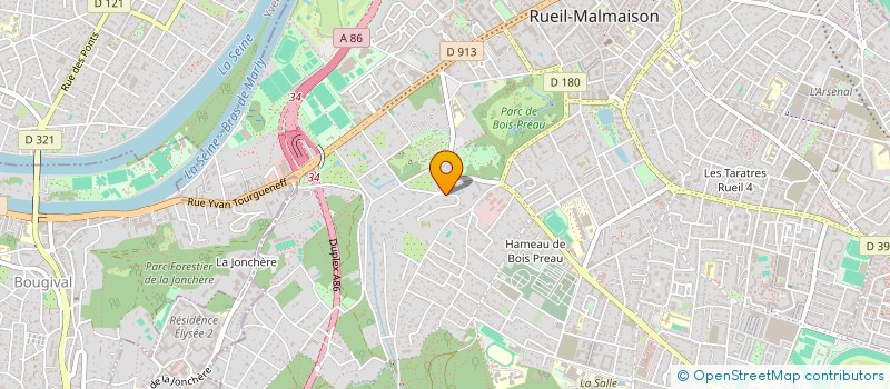 localisation de l'entreprise MAGELLAN INVESTISSEMENT CONSEIL à RUEIL-MALMAISON