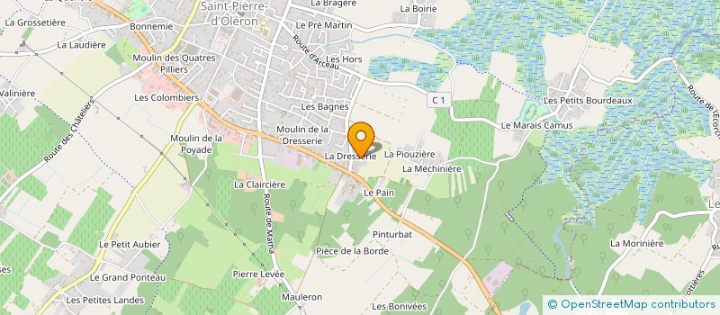 localisation de l'entreprise MAGELLAN LA GIBOIRE à SAINT-PIERRE-D'OLERON