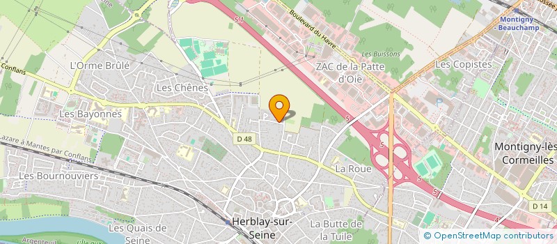 localisation de l'entreprise MAGELLAN ODYSSEY  HERBLAY-SUR-SEINE