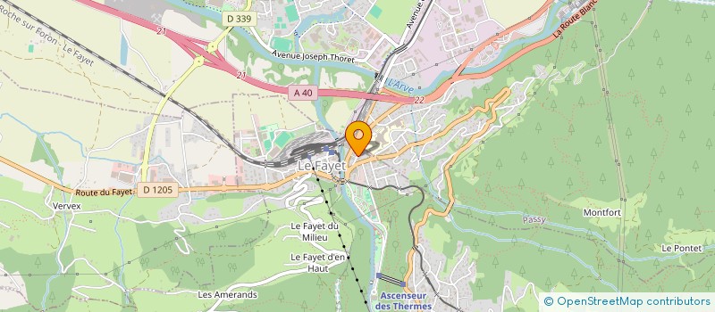 localisation de l'entreprise MAGELLAN ORGANISATION  SAINT-GERVAIS-LES-BAINS