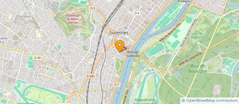 localisation de l'entreprise MAGELLAN VII à SURESNES