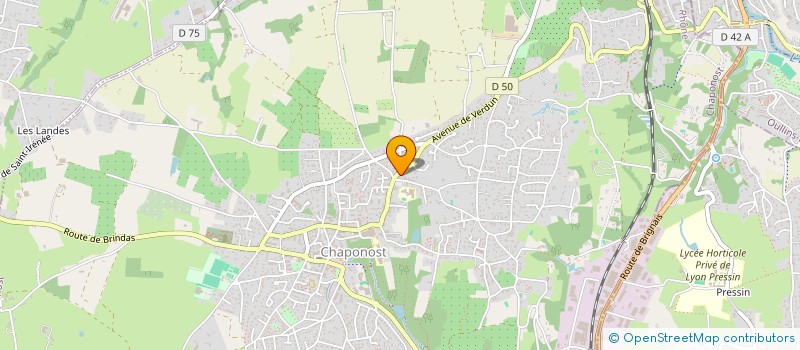 localisation de l'entreprise MAGELLYS  CHAPONOST