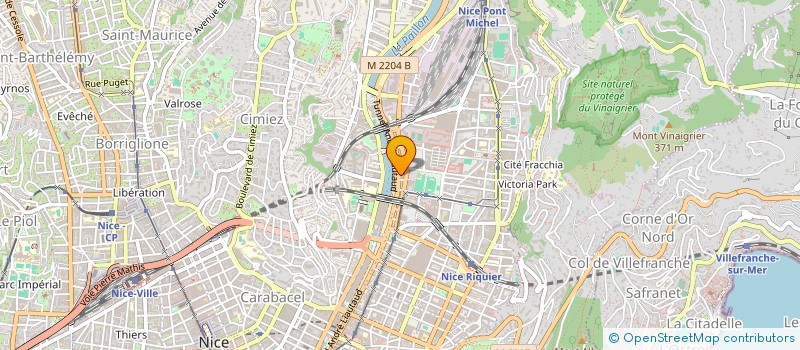 localisation de l'entreprise MAGEMO à NICE