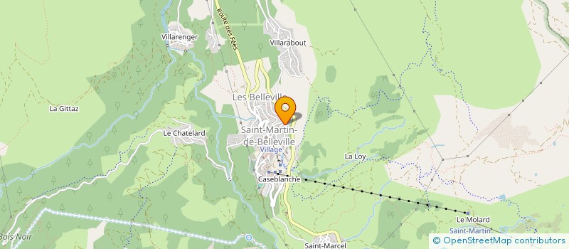 localisation de l'entreprise MAGEMO INVEST  LES BELLEVILLE