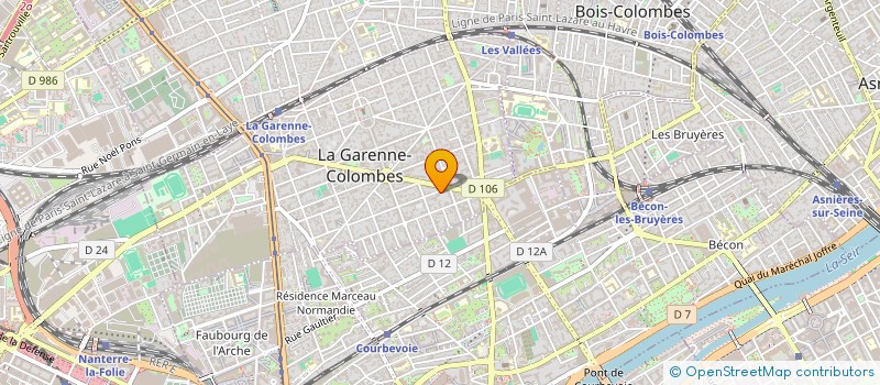 localisation de l'entreprise MAGEN GO  LA GARENNE-COLOMBES