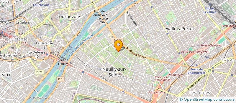 localisation de l'entreprise MAGEN VENTURES à NEUILLY-SUR-SEINE