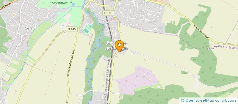 localisation de l'entreprise MAGENCO  GUIGNEVILLE-SUR-ESSONNE