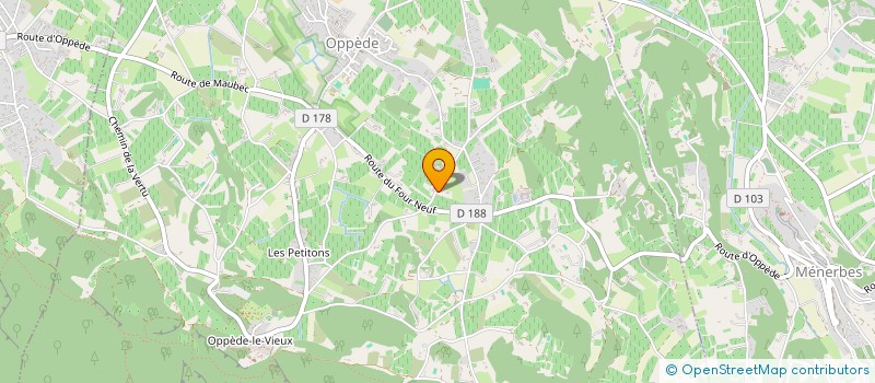 localisation de l'entreprise MAGENE  OPPEDE