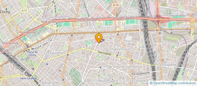 localisation de l'entreprise MAGENORD à PARIS