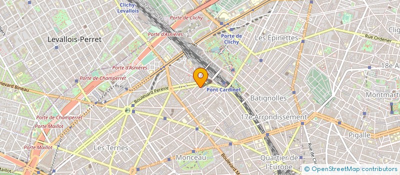 localisation de l'entreprise MAGENTA BATI PRO  PARIS
