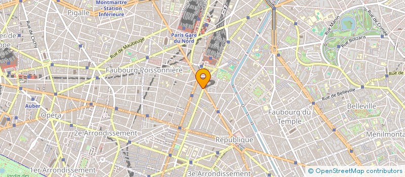 localisation de l'entreprise MAGENTA COLOR à PARIS