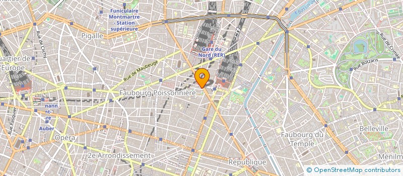 localisation de l'entreprise MAGENTA PLUS  PARIS