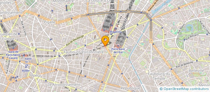 localisation de l'entreprise MAGENTA PRIMEURS  PARIS