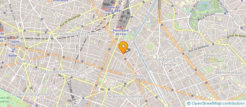 localisation de l'entreprise MAGENTA REPUBLIQUE  PARIS