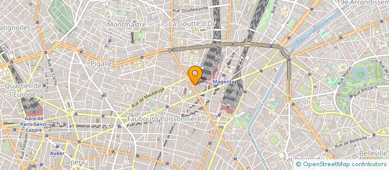 localisation de l'entreprise MAGENTALAB à PARIS