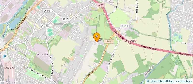 localisation de l'entreprise MAGENTIX à DOUAI