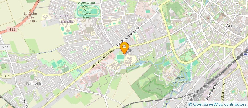 localisation de l'entreprise MAGEO à ARRAS