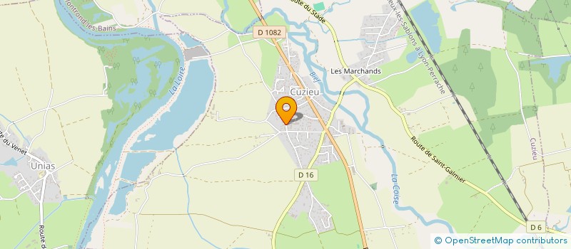 localisation de l'entreprise MAGEO  CUZIEU