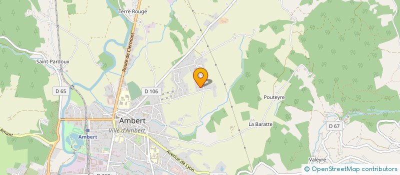 localisation de l'entreprise MAGERCRIMA  AMBERT