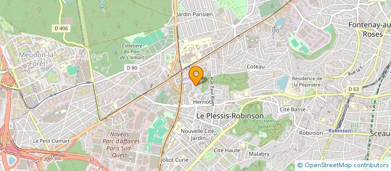 localisation de l'entreprise MAGERIS à LE PLESSIS-ROBINSON