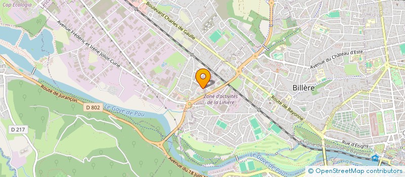 localisation de l'entreprise MAGESCQ à LONS