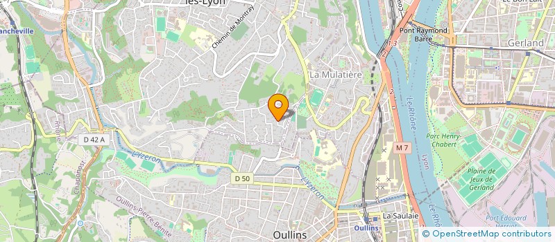 localisation de l'entreprise MAGEST  SAINTE-FOY-LES-LYON