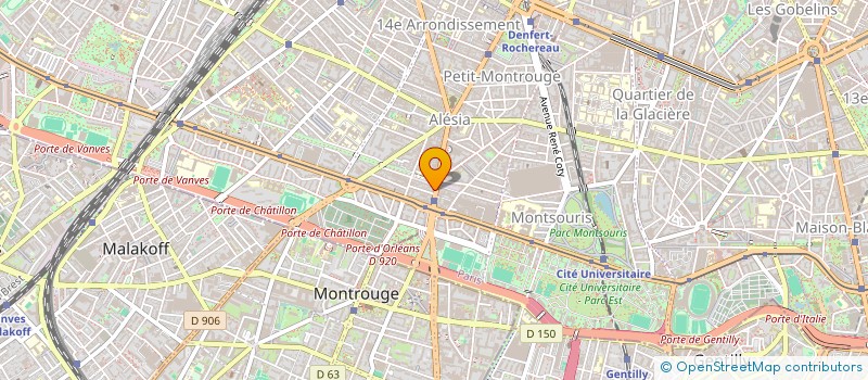 localisation de l'entreprise MAGESTIC  PARIS